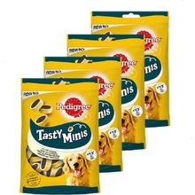 Pedigree Tasty Minis Sığır ve Peynir Lezzetli 4x140 GR Köpek Ödül Maması