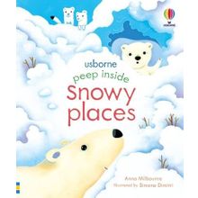 Peep Inside Snowy Places-Usborne Publishing