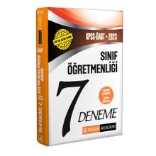 Pegem Akademi Yayıncılık 2023 KPSS ÖABT Sınıf Öğretmenliği 7 Deneme