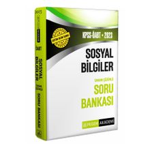 Pegem Akademi Yayıncılık 2023 Kpss Öabt Sosyal Bilgiler Soru Bankası