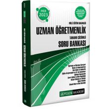 Pegem Akademi Yayıncılık - 2023 Milli Eğitim Bakanlığı Uzman Öğretmenlik Soru Bankası