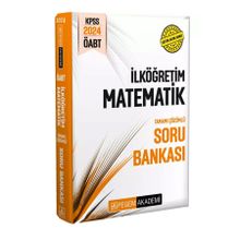 Pegem Akademi Yayıncılık 2024 KPSS ÖABT İlköğretim Matematik Soru Bankası