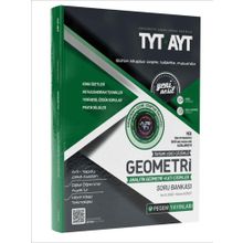 Pegem Akademi Yayıncılık TYT-AYT Tamamı Çözümlü Geometri Analitik Geometri Katı Cisimler Soru Bankası