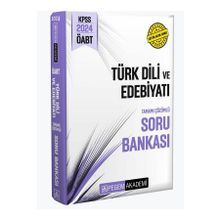 Pegem Yayınları 2024 KPSS ÖABT Türk Dili ve Edebiyat Tamamı Çözümlü Soru Bankası