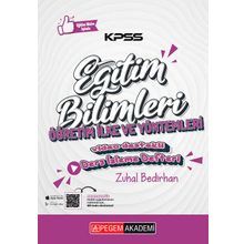 Pegem Yayınları KPSS Eğitim Bilimleri Öğretim İlke ve Yöntemleri Ders İzleme Defteri