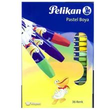 Pelikan 338491 Çok Renkli 36 Renk Pastel Boya