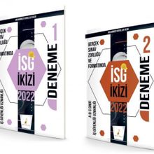 Pelikan İş Güvenliği Uzmanlığı İSG İkizi 2 Özgün Deneme