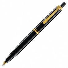 Pelikan K400 siyah 14 Ayar Altın Kaplama Tükenmez Kalem