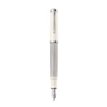Pelikan M405 Souveraen Gümüş Beyaz Dolma Kalem
