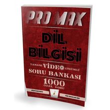 Pelikan Promax Dil Bilgisi Tamamı Video Çözümlü Soru Bankası
