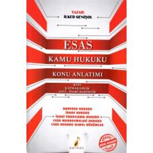 Pelikan Yayıncılık Esas Kamu Hukuku Konu Anlatımı