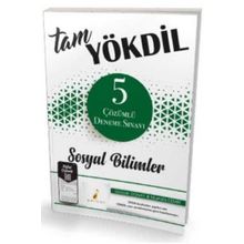 Pelikan Yayıncılık Tam YÖKDİL Sosyal Bilimler 5 Çözümlü Deneme
