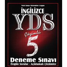 Pelikan Yayınları İngilizce YDS Çözümlü 5 Deneme Sınavı