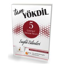Pelikan Yayınları Tam YÖKDİL Sağlık Bilimleri 5 Çözümlü Deneme Sınavı
