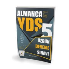 Pelikan Yayınları YDS Almanca Özgün 5 Deneme Sınavı