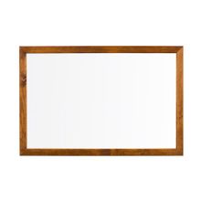 Penguen Doğal Ahşap Çerçeve Duvara Monte Laminat 90 x 120 cm Beyaz Yazı Tahtası