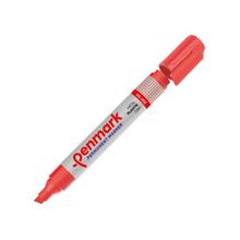 Penmark HS-406-03 Permanent Kesik Uç Kırmızı Markör Koli Kalemi