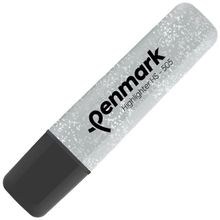 Penmark HS-505-18 Metalik Simli Gümüş Fosforlu Kalem