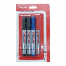 Penmark HS405-04 Yuvarlak Uçlu 4 Vakumlu Markör Kalem