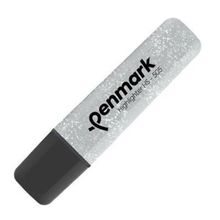 Penmark Metalik Simli Gümüş Fosforlu Kalem