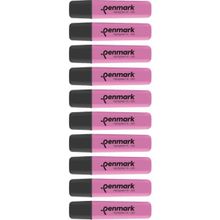 Penmark Neon Pembe Renk 10 Adet Fosforlu Kalem