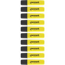 Penmark Neon Sarı Renk 10 Adet Fosforlu Kalem