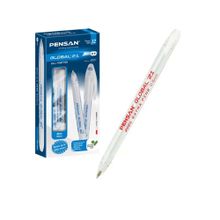 Pensan 2221 Kırmızı Global 0.5 mm Tükenmez Kalem