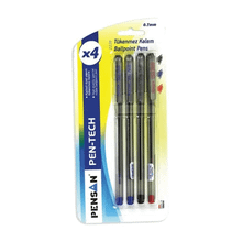 Pensan 2228 Siyah Pen Tech 0.7 mm Tükenmez Kalem