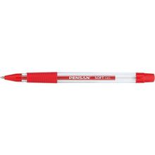 Pensan 2400 Soft Gel 0.7 mm Kırmızı Tükenmez Kalem