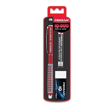 Pensan IQ Duo Kırmızı 0.7 MM Versatil Uçlu Kalem Seti