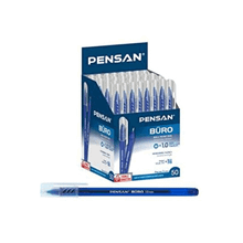 Pensan Mavi 1 mm 50'lik Kutu Tükenmez Kalem