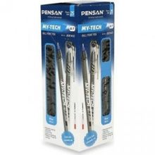 Pensan My Tech Siyah 25 Adet Tükenmez Kalem