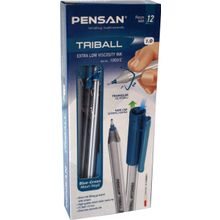 Pensan Triball Mavi Yeşil 12'li Kutu Tükenmez Kalem