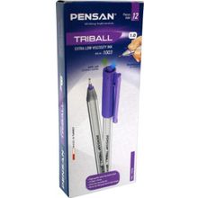 Pensan Triball Violet Mor 12'li Tükenmez Kalem