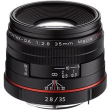 Pentax 35mm F2.8 HD Macro Gümüş Lens