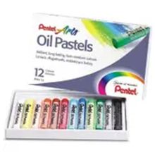 Pentel 147534 Artist 12 Renk Yağlı Pastel Boya Seti
