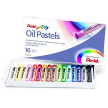 Pentel 5644970 16lı Yağlı Pastel Boya Seti