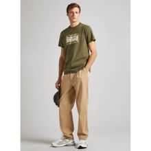 Pepe Jeans Credick Yeşil Askeri Yeşil Erkek T-shirt