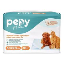 Pepy 30 Adet Hijyenik Yapışkanlı Kedi ve Köpek Tuvalet Eğitim Çiş Pedi