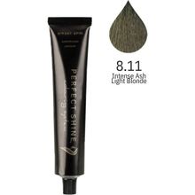 Perfect Shine Permanent Profesyonel 100 ml 8.11 Ekstra Yoğun Küllü Açık Kumral Saç Boyası