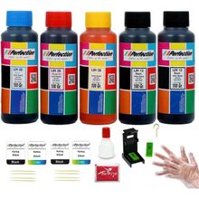 Perfection HP 301-302-304-305-901 5x100 ml Kartuş Uyumlu Dolum Seti