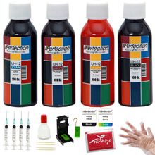 Perfection Hp 4x100 ml Deskjet 1015 1016 1018 Kartuş Uyumlu Dolum Seti