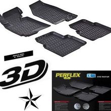 Perflex PXM-OP11 Opel Insıgnıa 08 Siyah 3d X-Mat Havuzlu Paspas