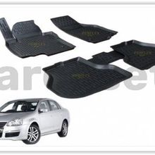 Perflex PXM-VW08 Volkswagen Jetta 05-11 Siyah 3d X-Mat Havuzlu Paspas
