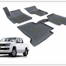 Perflex PXM-VW21 Volkswagen Amarok 11 Siyah 3d X-Mat Havuzlu Paspas