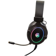 PerforMax COCKPIT Siyah USB 7.1 Surround RGB Aydınlatma Gaming Mikrofonlu Oyuncu Kulaklığı