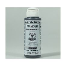 Permolit 120 ml Antrasit Multi - Surface Akrilik Hobi Boyası