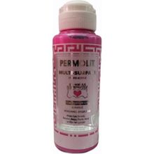 Permolit 120 ml Fuşya Multi Surface Akrilik Hobi Boyası