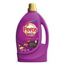 Peros 3 lt Renk Uzmanı Renkliler Sıvı Çamaşır Deterjanı