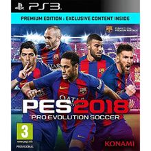PES Pro Evolution Soccer 2018 PS3